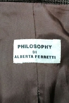 Blazer Alberta Ferretti  Marron
