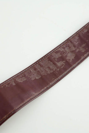 Ceinture Dior  Bordeaux