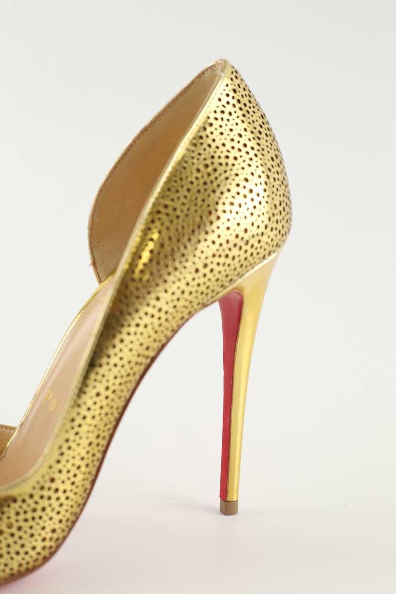 Talons Christian Louboutin  Doré