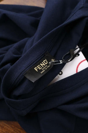 T-shirt Fendi  Bleu