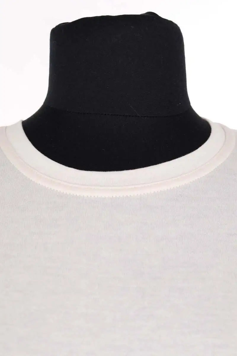 Top Ernest Leoty Beige en Coton