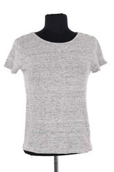 T-shirt APC Gris en Lin, taille XS - Seconde Main