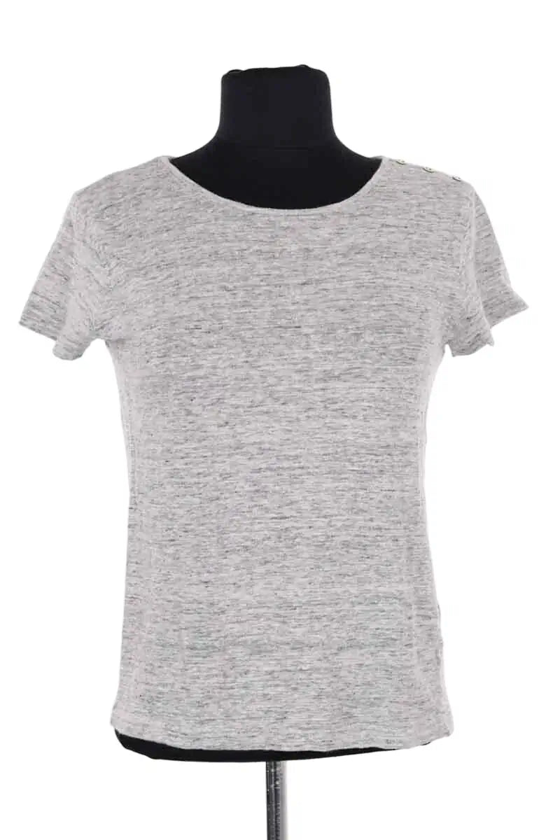T-shirt APC Gris en Lin, taille XS - Seconde Main
