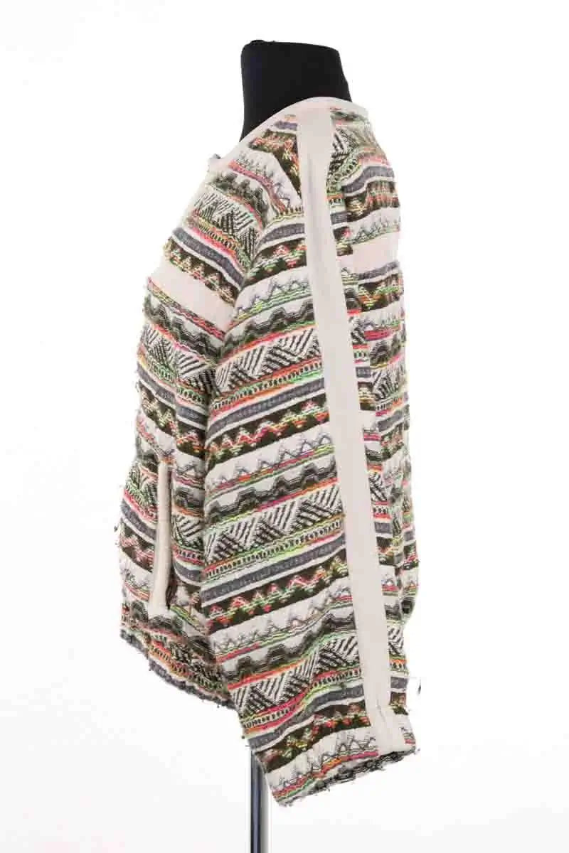 Gilet Iro Elia Multicolore en Coton