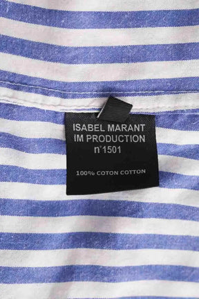 Chemise Isabel Marant Bleu en Coton