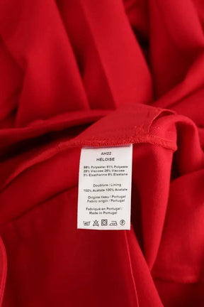 Pantalon droit Petite Mendigote  Rouge