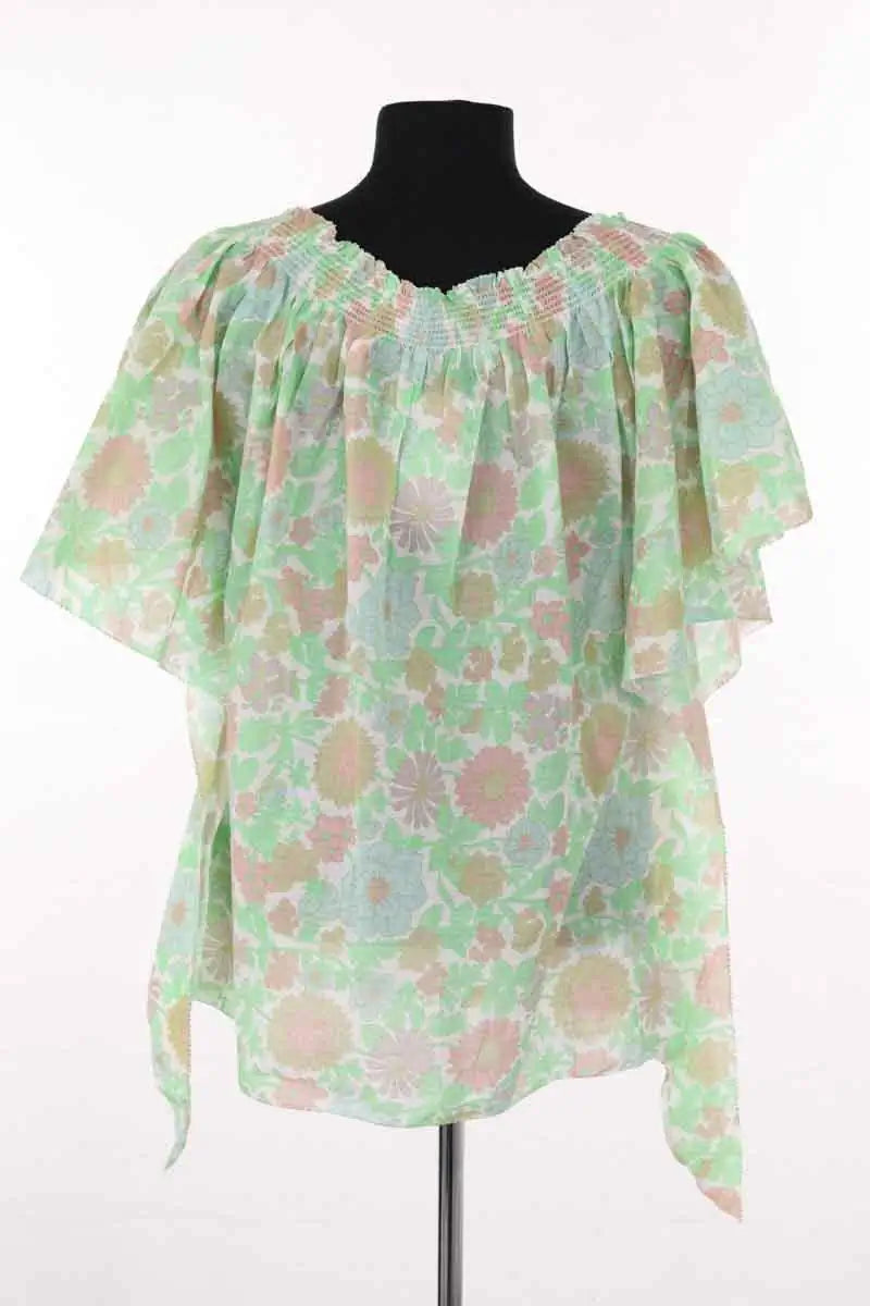 Blouse Manoush Vert en Coton