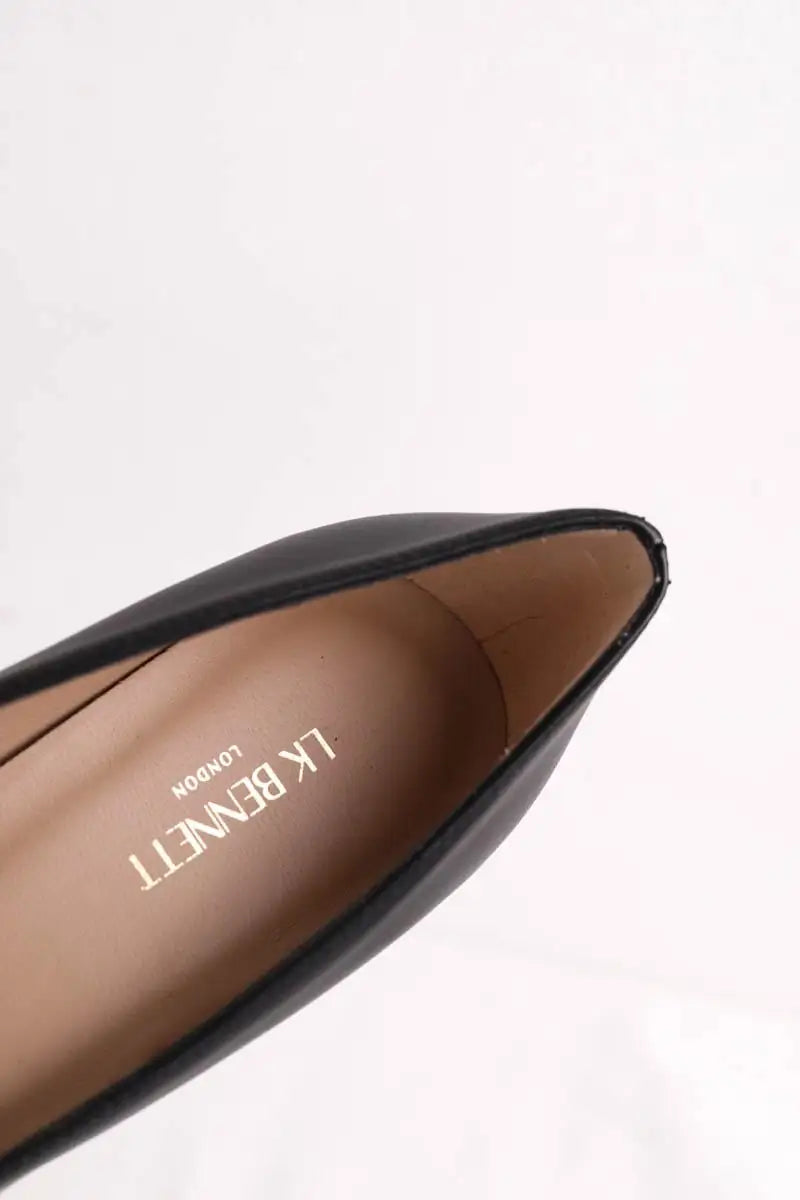 Talons LK Bennett Audrey Noir en Cuir