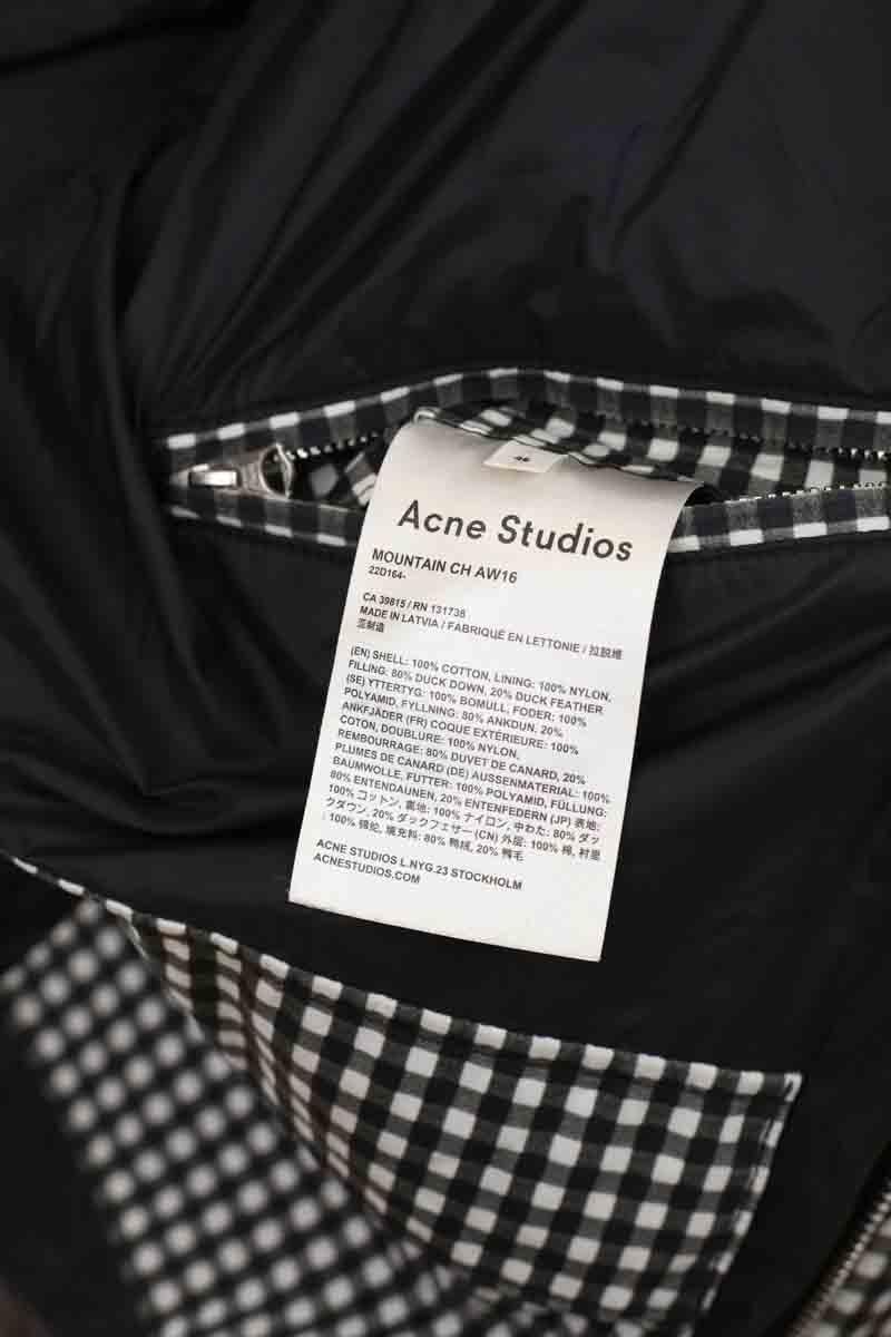 Puffers Acne Studios  Noir