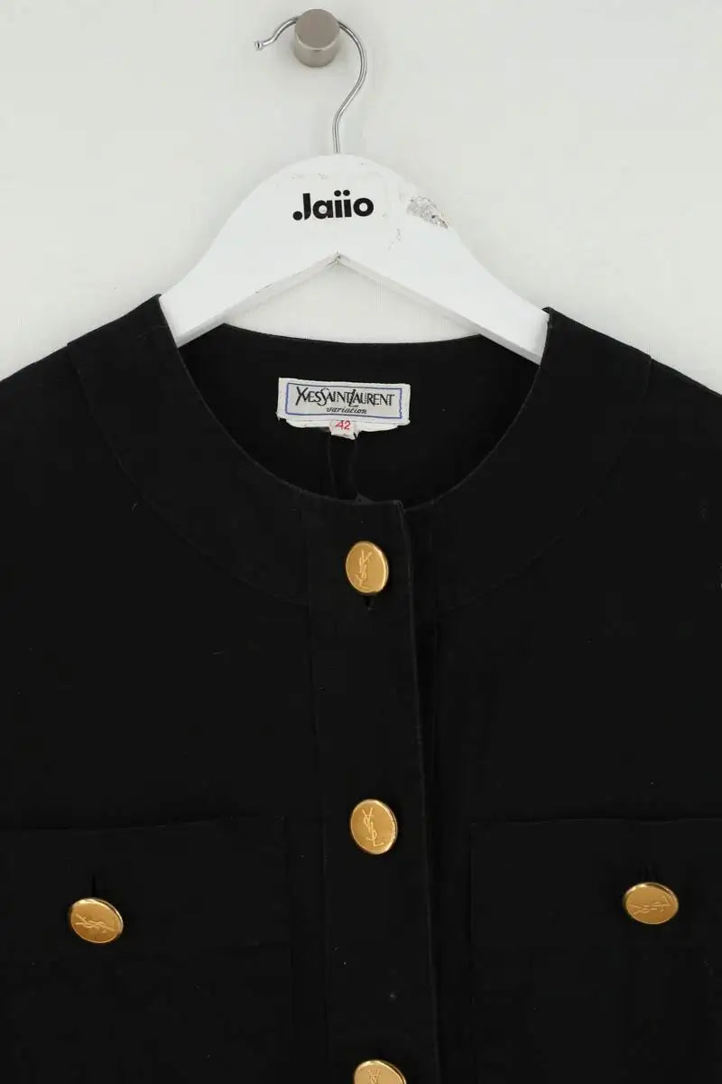 Chemise Yves Saint Laurent Noir en Coton
