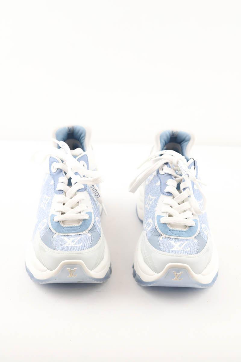 Baskets Louis Vuitton  Bleu