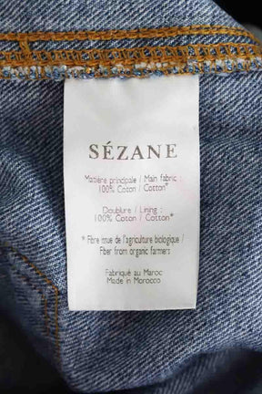 Droit Sézane  Bleu