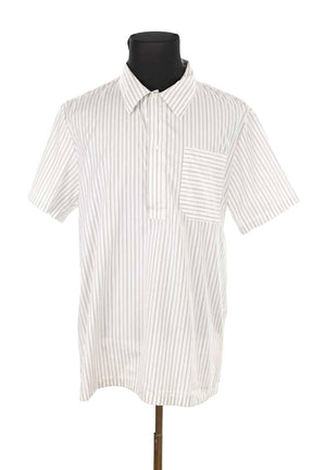 Chemise Mark Kenly Domino Tan  Blanc