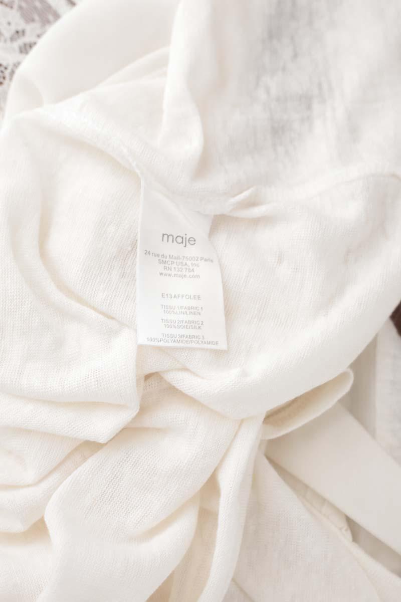 T-shirts Maje  Blanc