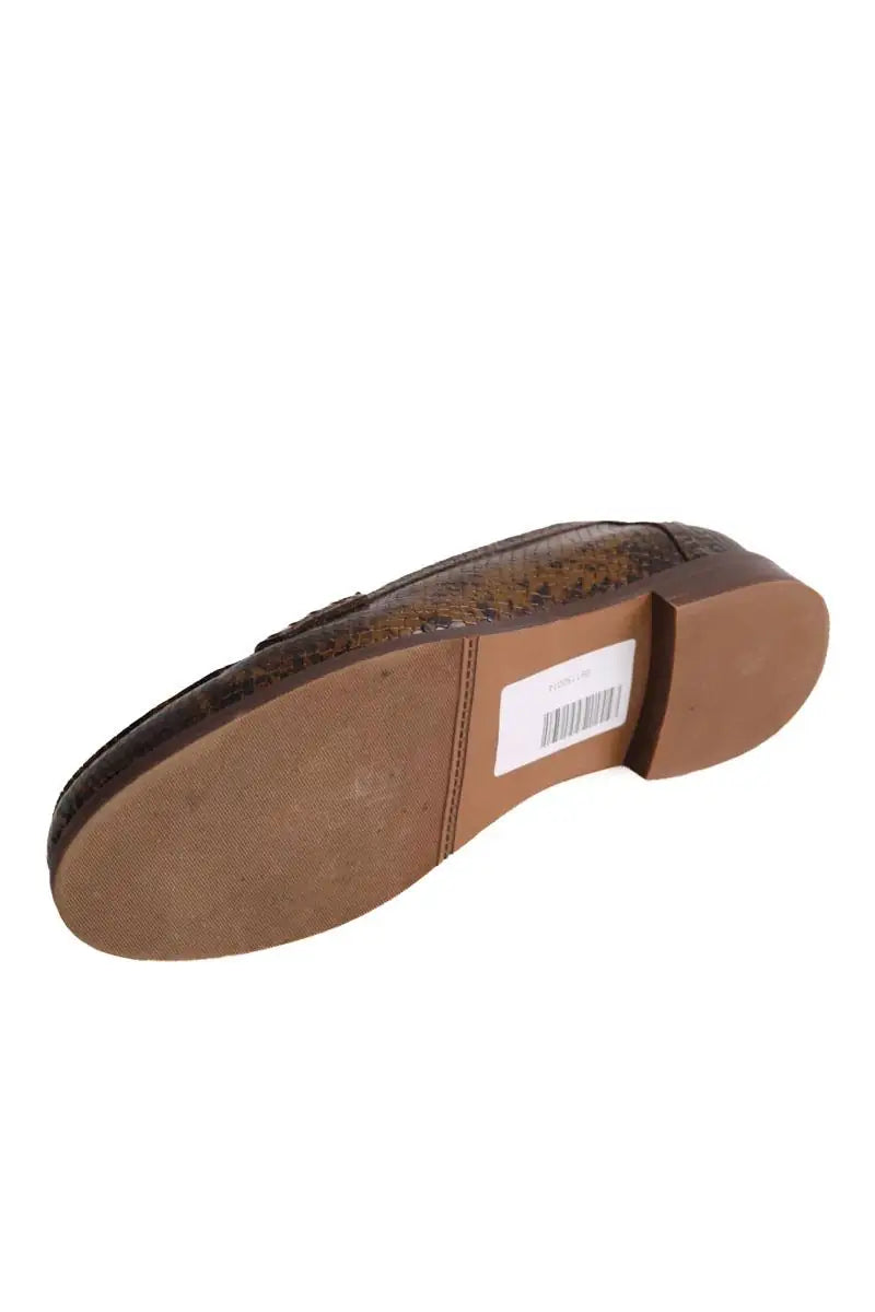 Mocassins Sézane Marron en Cuir
