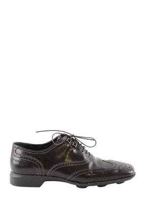 Chaussures à lacets Miu Miu  Noir