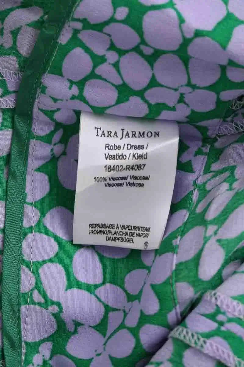 Robe Tara Jarmon Vert en Viscose