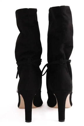 Boots LK Bennett Eliza Noir en Daim