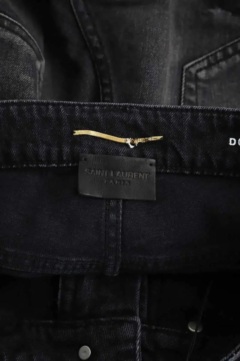 Jean slim Saint Laurent  Noir