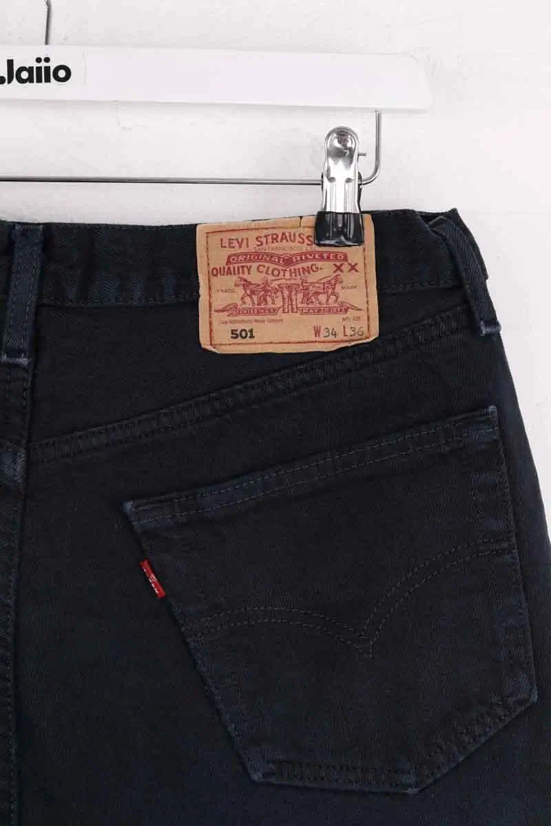 Mini short Levi's Noir en Coton