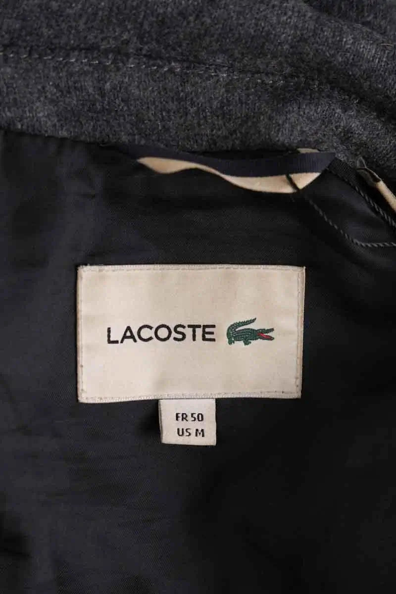 Manteau Lacoste Gris en Laine