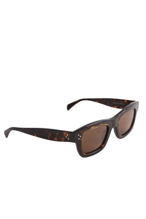 Lunettes de soleil Celine Marron en Plastique