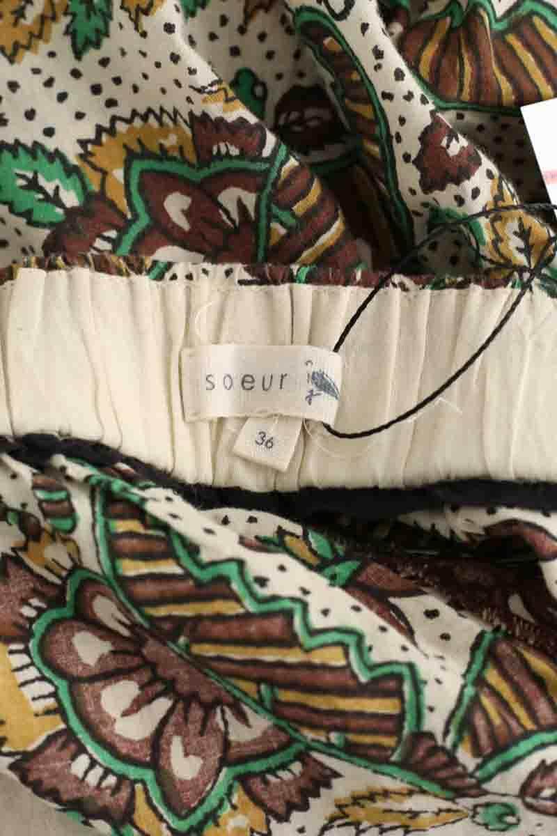 Pantalon droit Soeur  Multicolore