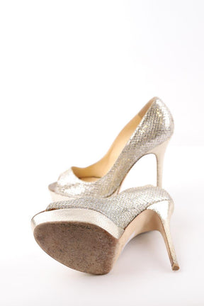 Talons Jimmy Choo  Argent