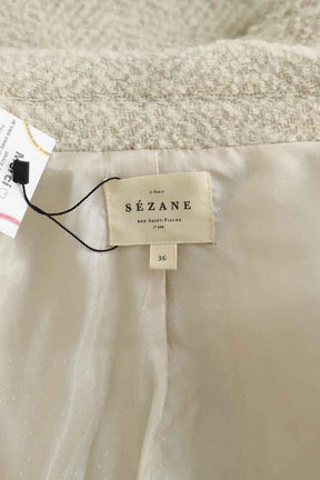 Manteau Sézane  Ecru