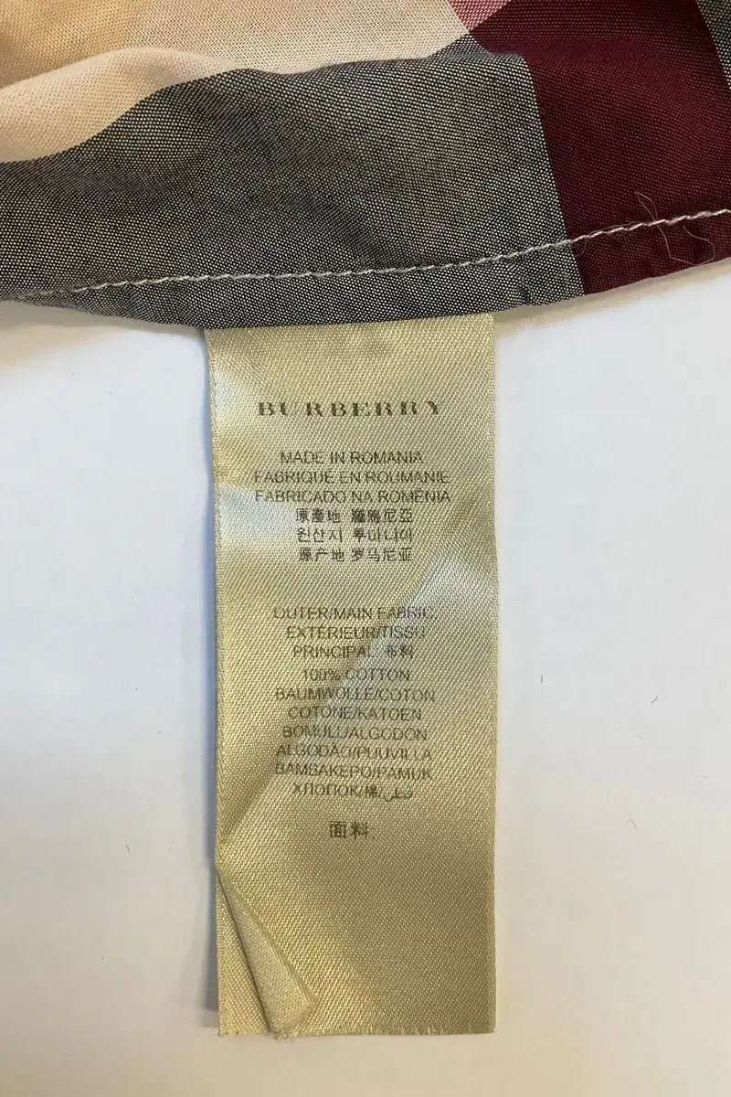 Chemise Burberry Beige en Coton