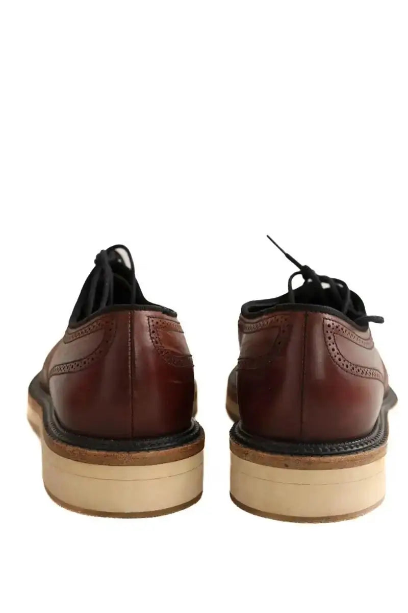 Mocassins JM Weston Marron en Cuir