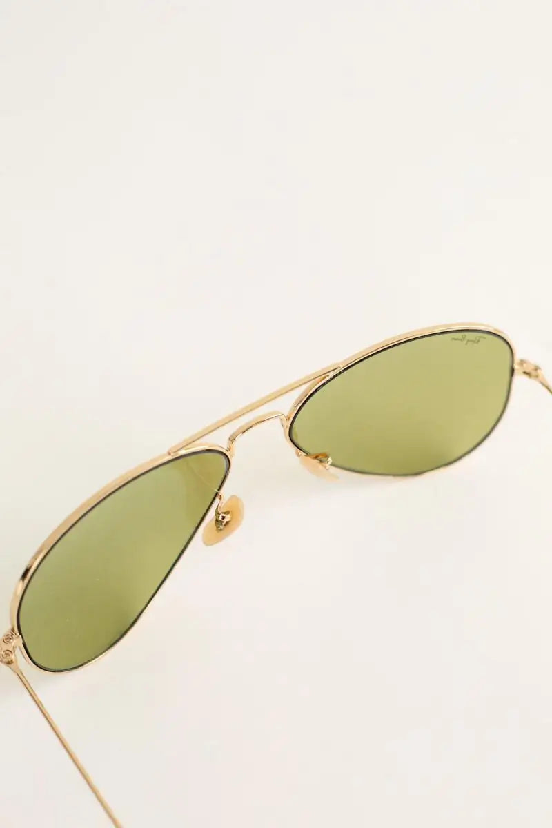 Lunettes d'aviateur Ray-Ban Aviator Doré