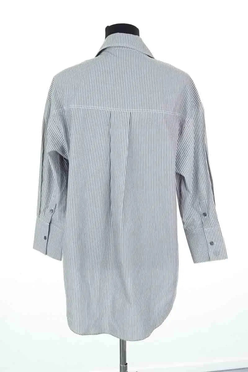 Chemise Anine Bing Gris en Coton