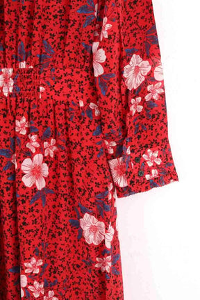 Robe Zadig & Voltaire Remus long Rouge en Soie