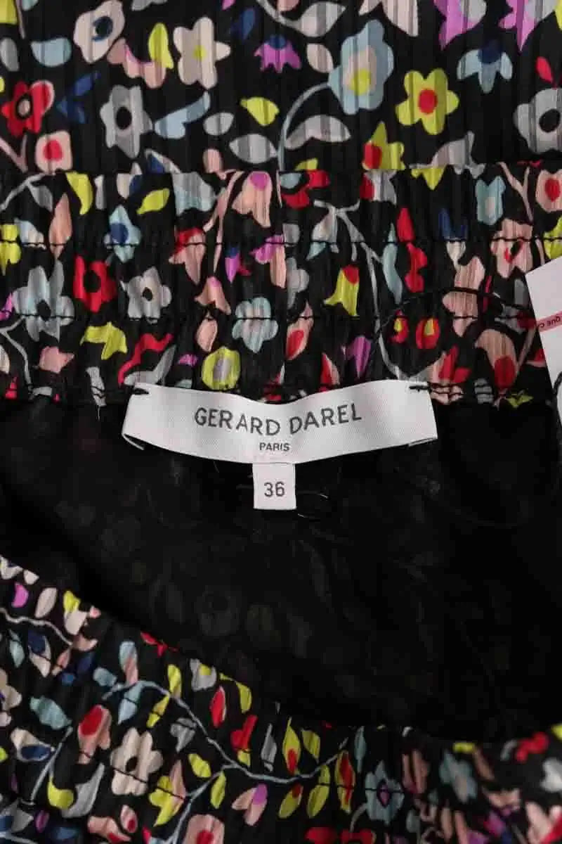 Jupe Gerard Darel Multicolore en Synthétique