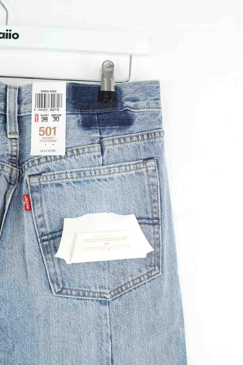 Droit Levi's 501 Bleu