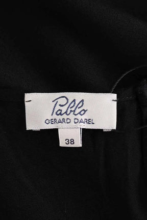 Top Gerard Darel Noir en Viscose