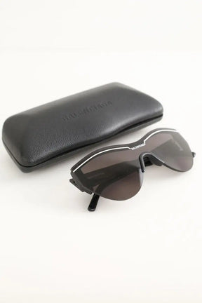 Lunettes de soleil Balenciaga Ski Cat Noir