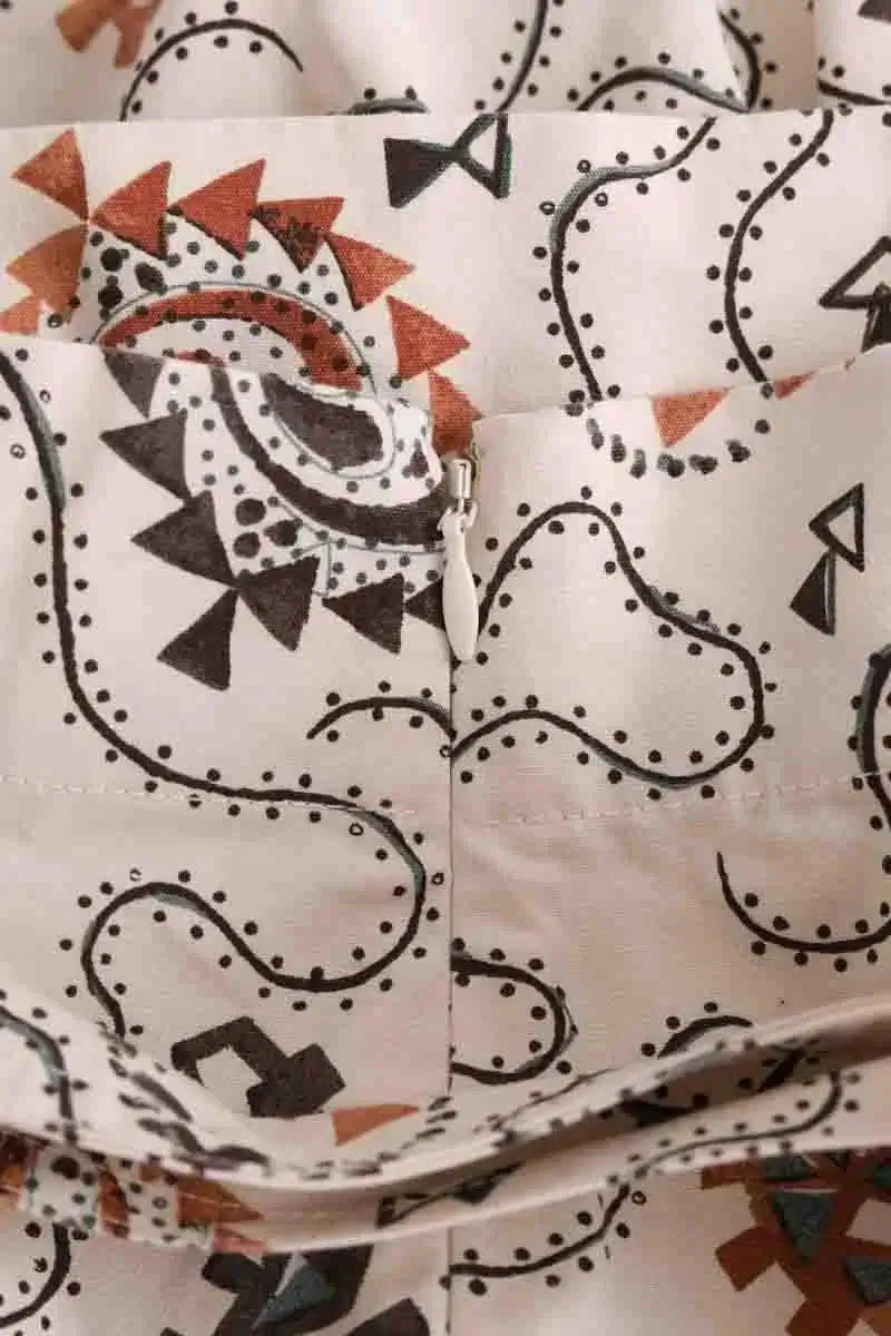 Jupe Isabel Marant Étoile Beige en Coton