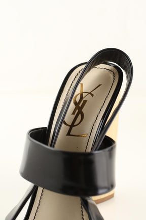 Talons Saint Laurent  Noir