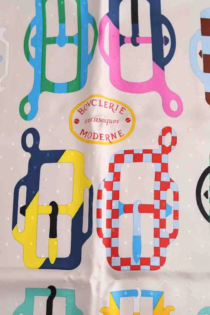 Carré Hermès Multicolore en Soie