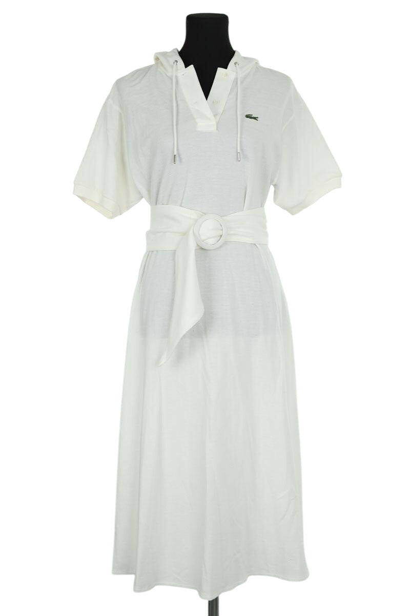 Mi-longueur Lacoste  Blanc