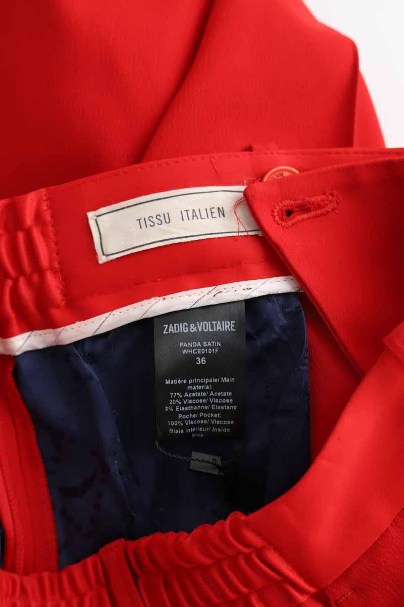 Droit Zadig & Voltaire  Rouge