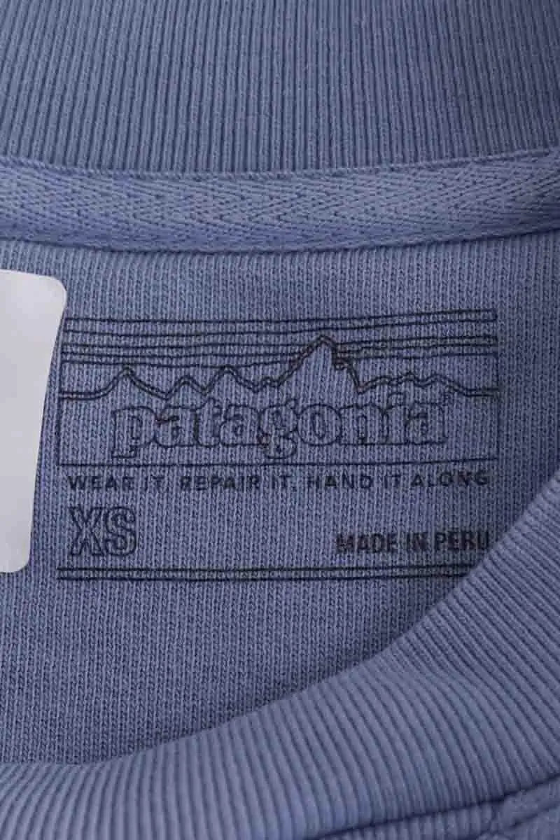Sweatshirt Patagonia Blanc en Coton