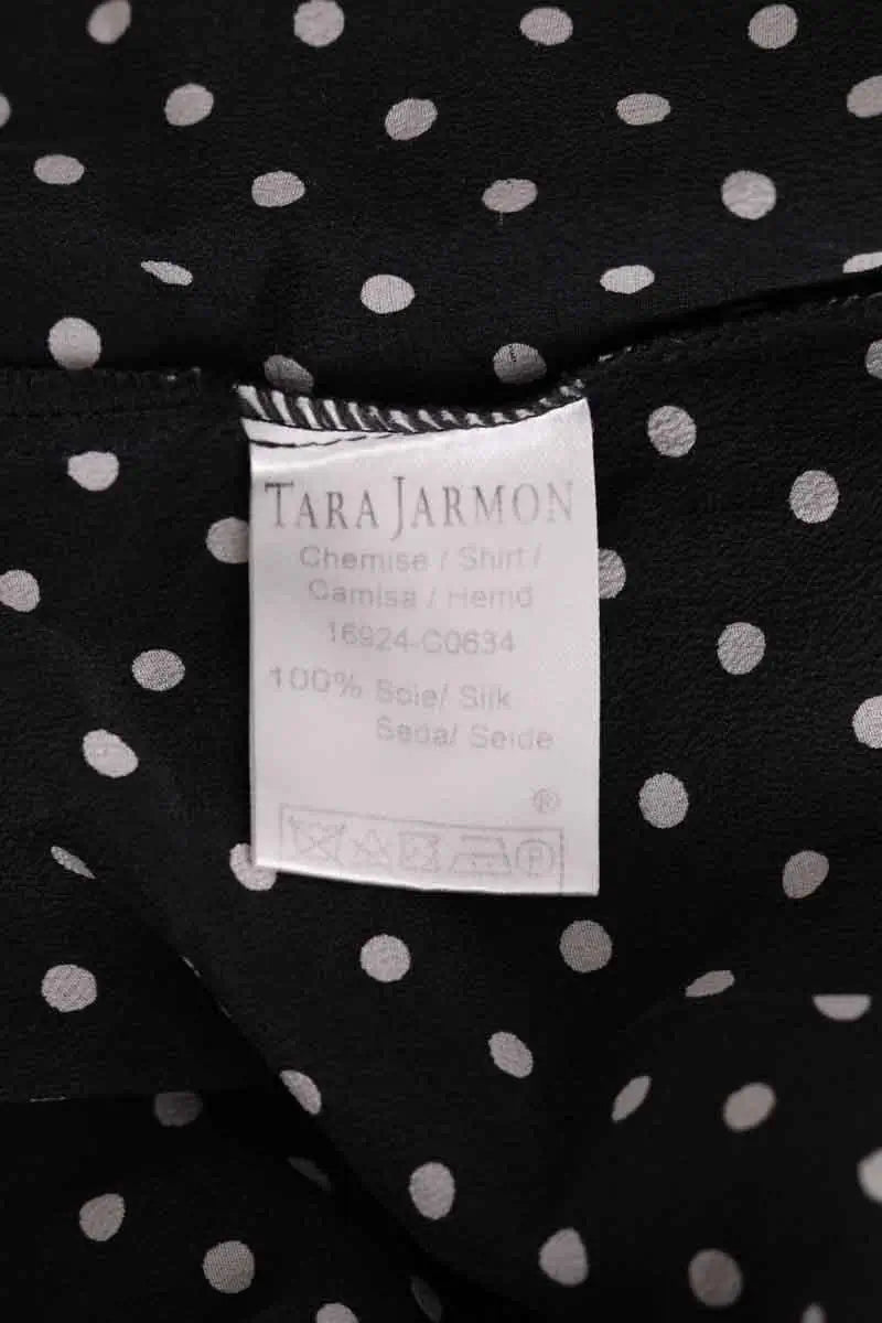 Chemise Tara Jarmon Noir en Soie