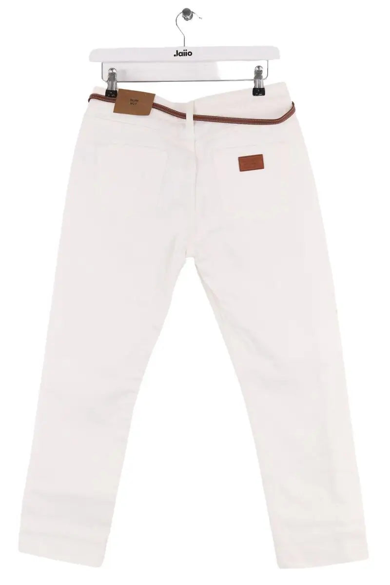 Jean slim Burberry Beige en Coton