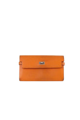 Portefeuille Hermès  Orange