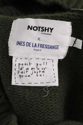 Pull Notshy Kaki en Cachemire