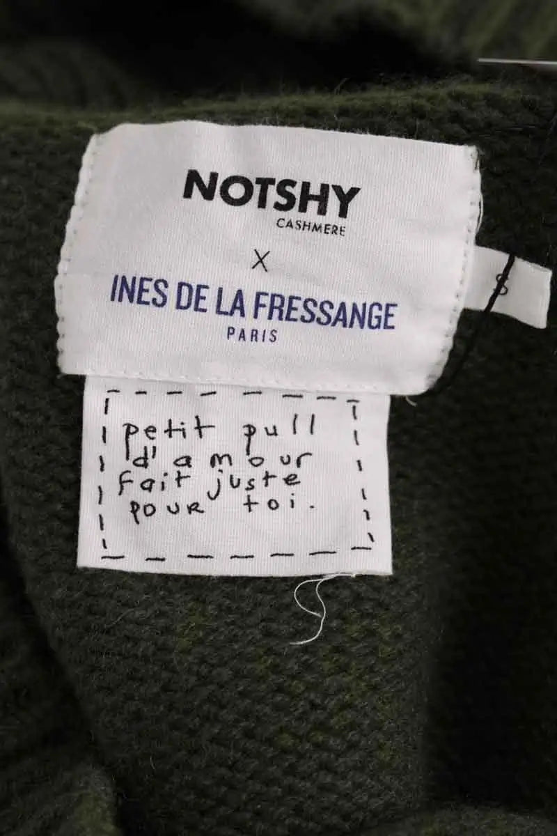 Pull Notshy Kaki en Cachemire