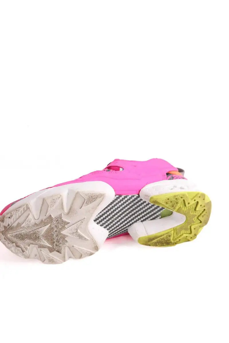 Baskets Reebok Rose en Tissu